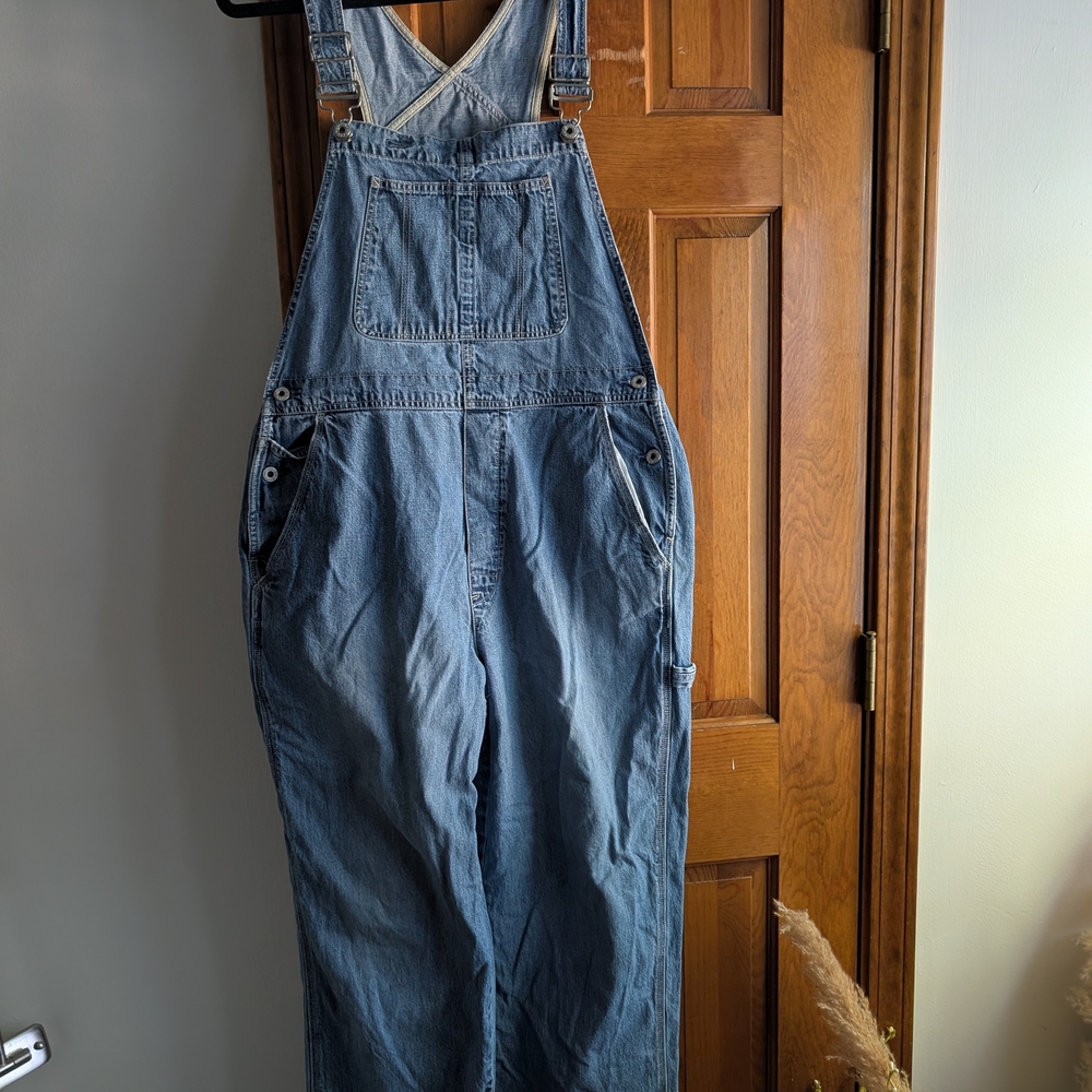 GAP Light Blue Denim Overalls